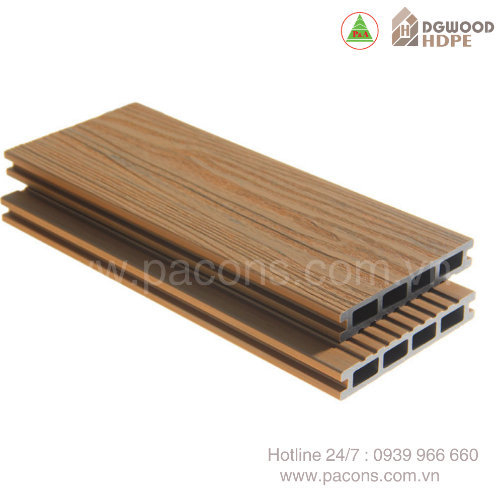 Thanh sàn gỗ cao cấp Thế Hệ Mới DGWCPDSD13823-4S- Độ bền cao