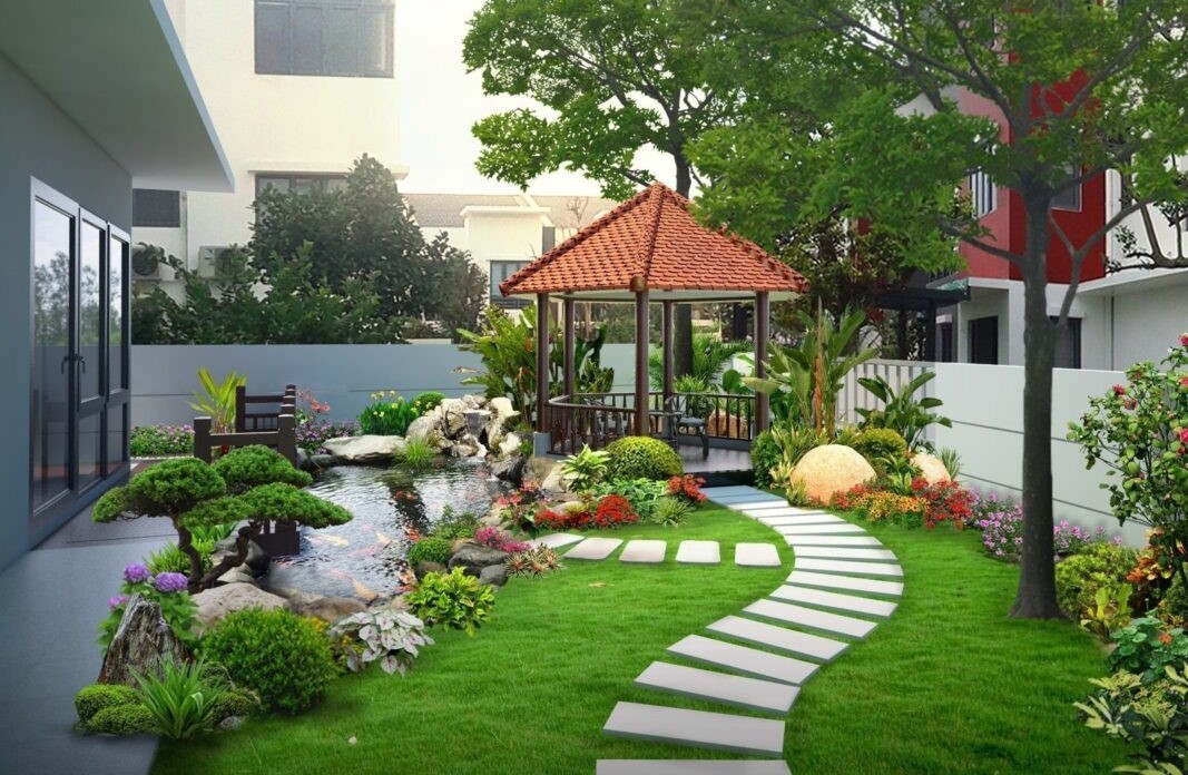 Mẫu thiết kế sân vườn đẹp nhà cấp 4 bạn không nên bỏ lỡ
