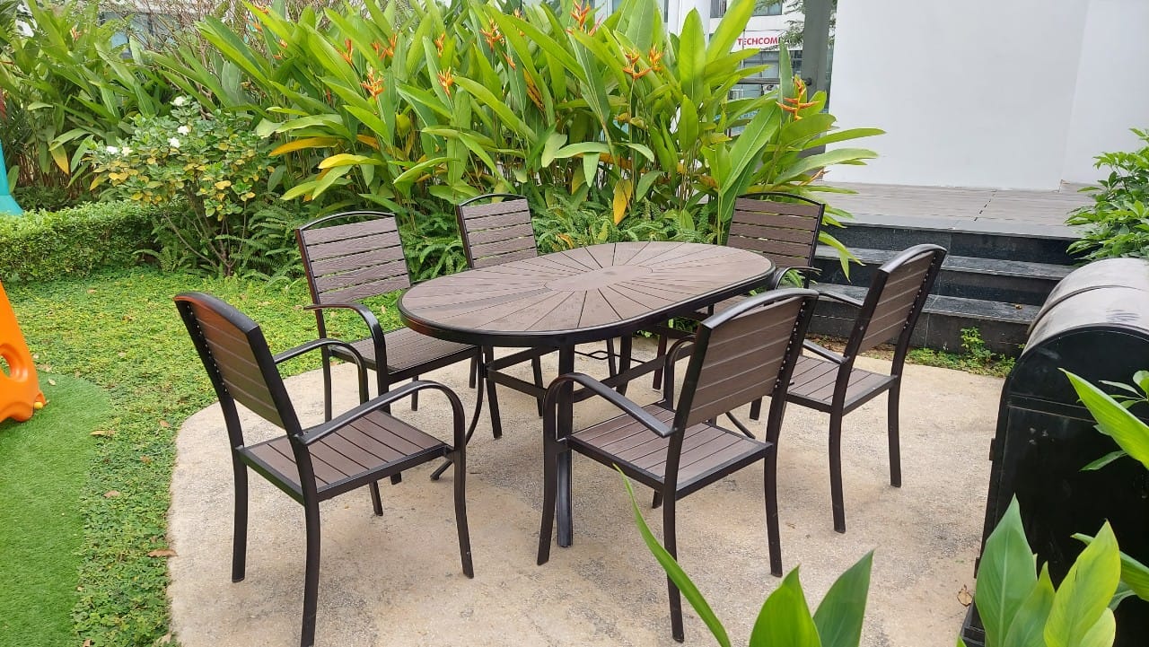 Những mẫu bàn ghế sân vườn ngoài trời bền đẹp hiện nay